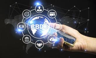 A CBDC is a digital currency issued by a central bank. which has the ability to act as a medium to pay for goods and services can maintain value and is an accounting unit of measurement photo