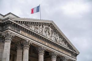 panteón edificio en París, Francia. foto