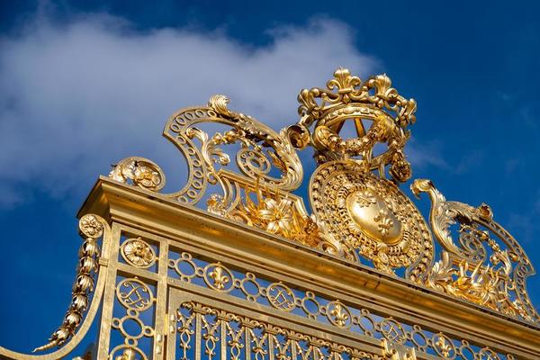Palace of Versailles outdoor in Paris, France.