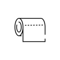 Public toilet tissue paper roll icon. Toilet paper roll dispensers. vector