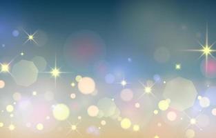 Sparkle Bokeh Effect Background vector