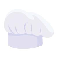 Trendy Chef Hat vector