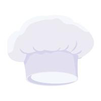 Trendy Cook Hat vector