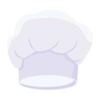 Trendy Restaurant Hat vector