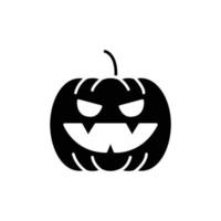 pumpkin icon. solid icon. vector