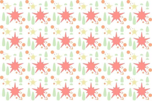 resumen geométrico boho patrón, presentando natural formas en un minimalista nórdico estilo, limpiar líneas y geométrico formas Perfecto para creando minimalista huellas dactilares, textiles, y fondos de pantalla vector