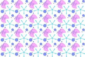 Abstract Geometric Boho Pattern, featuring natural shapes in a minimalistic Nordic style, clean lines and geometric shapes. perfect for creating minimalist prints, textiles, and wallpapers vector