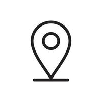 Pin location icon vector design illustration