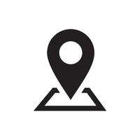 Pin location icon vector design illustration