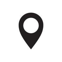 Pin location icon vector design illustration