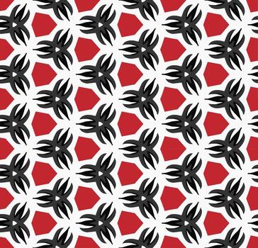 Multi color seamless abstract pattern. Background and backdrop. Multi Colored. Colorful ornamental design. Colored mosaic ornaments. Vector graphic illustration.