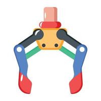 Trendy Claw Arm vector