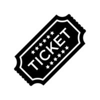 ticket icon design vector