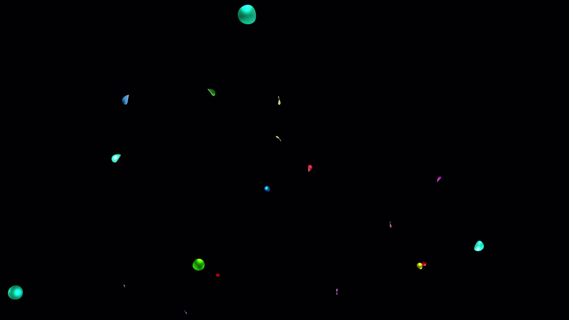 Mix Multi Color Confetti Blast Explosions with Alpha channel 23151011