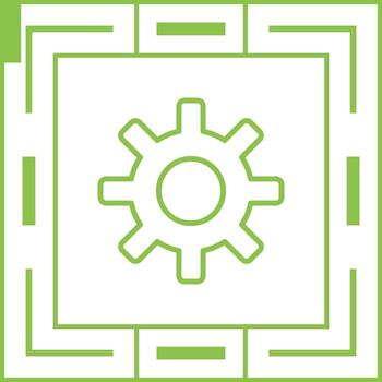 icono de vector de configuración