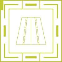 Two Way Road Vector Icon