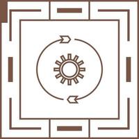 icono de vector de configuración de conversión
