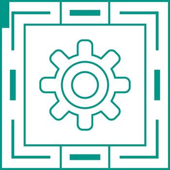 icono de vector de configuración