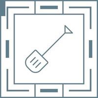 Snow Shovel Vector Icon