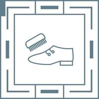 Shoe Polishing Vector Icon