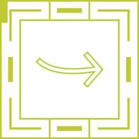 Arrow Pointing Right Vector Icon