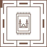 Prayer Rug Vector Icon