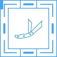 Ranger Pocket Knife Vector Icon