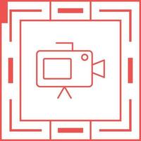 icono de vector de cámara de vídeo