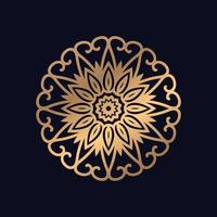 Islamic pattern mandala art design simple mandala design floral mandala art vector