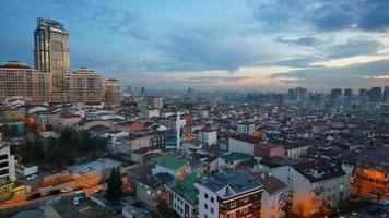 tacchino Istanbul 13 gennaio 2023. Istanbul asiatico lato urbano edificio blocchi video