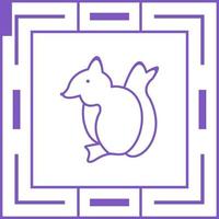 Squirrel Vector Icon