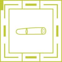 icono de vector de cigarro