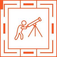 Adjusting Telescope Vector Icon