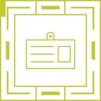 Pass Card Vector Icon