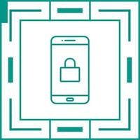 Locked Phone Vector Icon