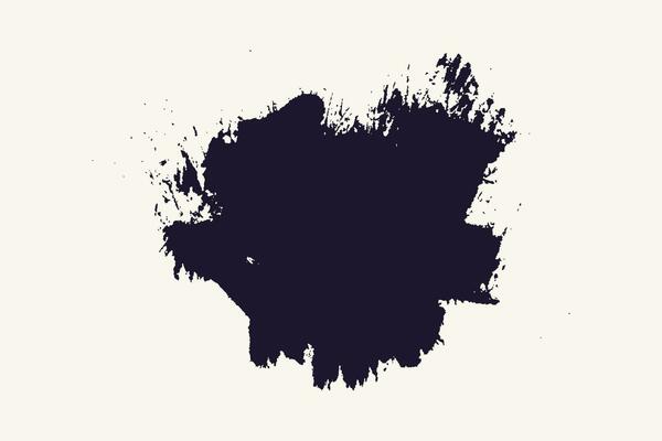 New paint brush stroke grunge texture frame background