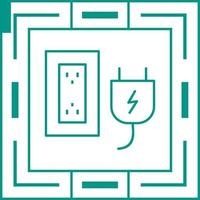 Plug and Socket Vector Icon