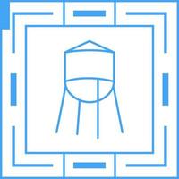 Water Tower Vector Icon