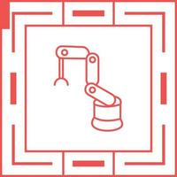 Industrial Robot Vector Icon