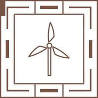 icono de vector de molino de viento