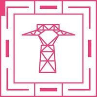 Power Line Vector Icon