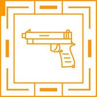 Pistol Vector Icon