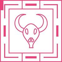 Bull Horns Vector Icon