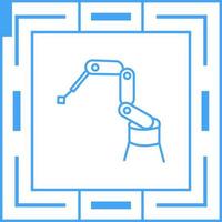 Industrial Robot Vector Icon