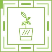 Flower Pot Vector Icon