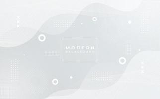 Modern background, abstract geometric style, white and gray gradation, memphis eps 10 vector
