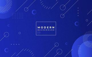 Modern background, abstract geometric style, dark blue gradation, memphis, eps 10 vector