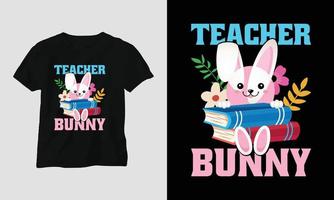 teacher's day t-shirt design concept created using Typography quotes, education, apple vector