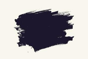 Texture and grunge style black vector brush stroke background