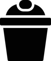 bucket vector illustration on a background.Premium quality symbols.vector icons for concept and graphic design.